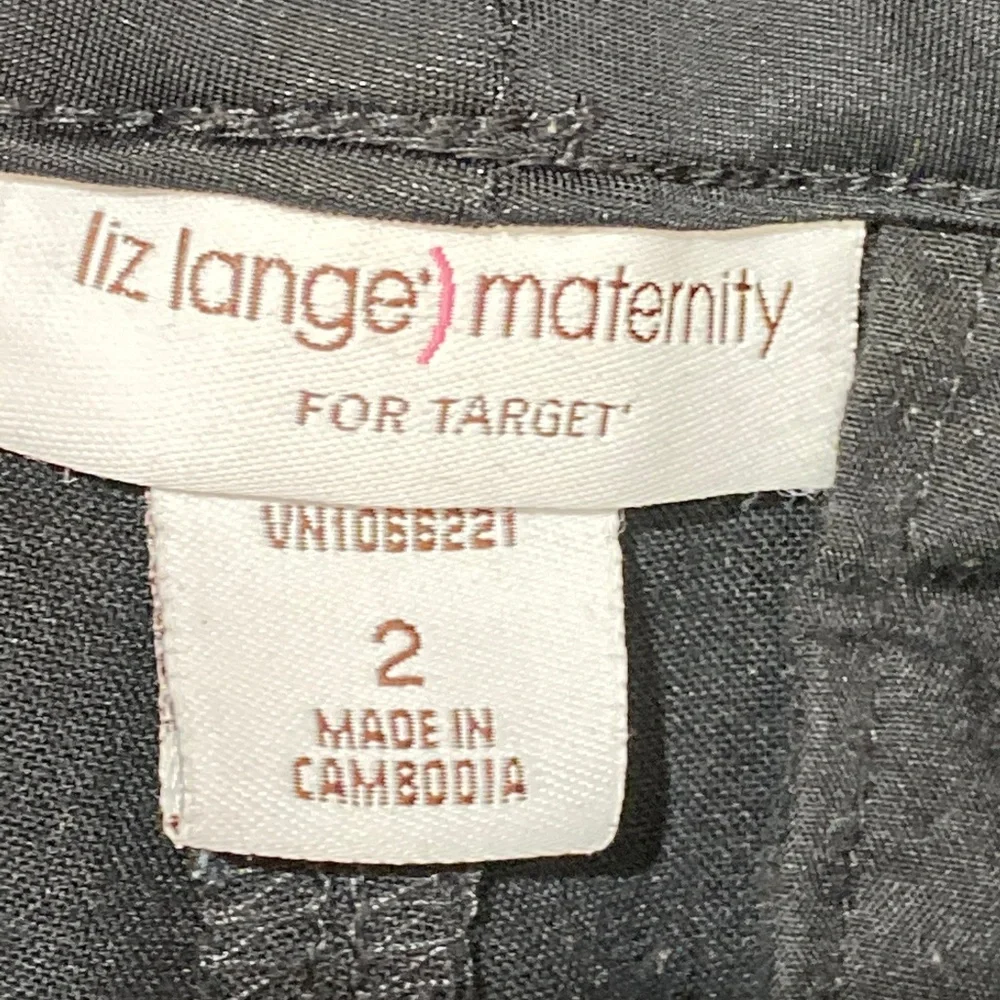 Liz Lange‎ Maternity Black Career Dress Pants